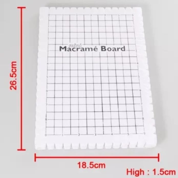 

ready !!! Papan Macrame - Macrame Board - Macrame Set - Macrame Cord