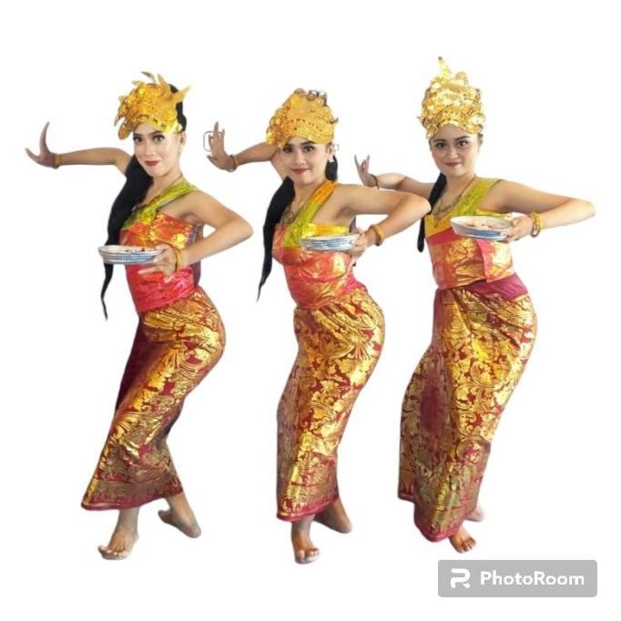 Ready Set Pakaian Tradisional / Baju Adat Bali Wanita Dewasa / Baju