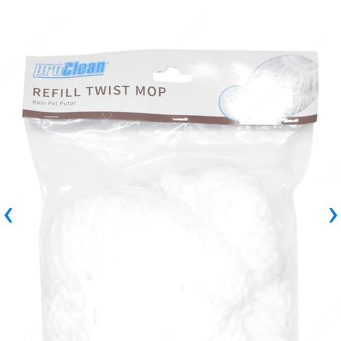 Proclean Refill Kain Pel Twist Maxi Mop - Putih