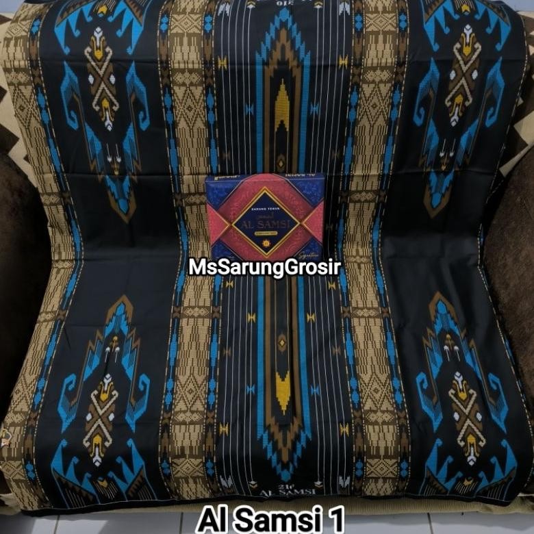 Sarung Al Samsi Exclusive Signature Motif Ardan Bhs