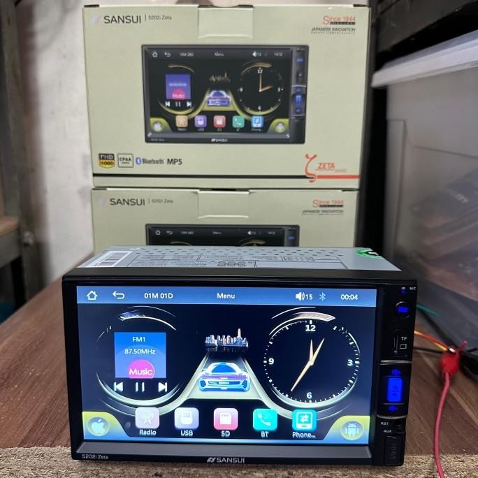 New Headunit Deckless Sansui SA 5202i 7 Inch / Deckless Sansui 7 Inch