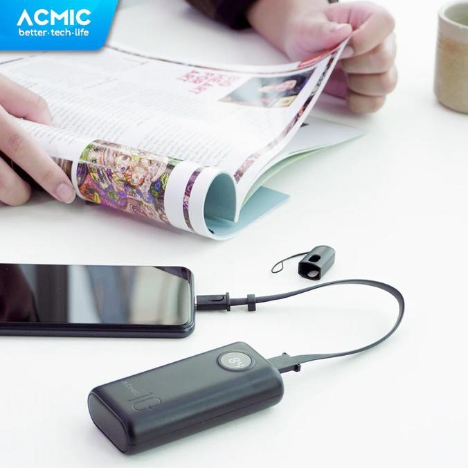 ACMIC Digimax Powerbank Mini 10.000 mAh 22.5W - Garansi Resmi ACMIC 18 Bulan