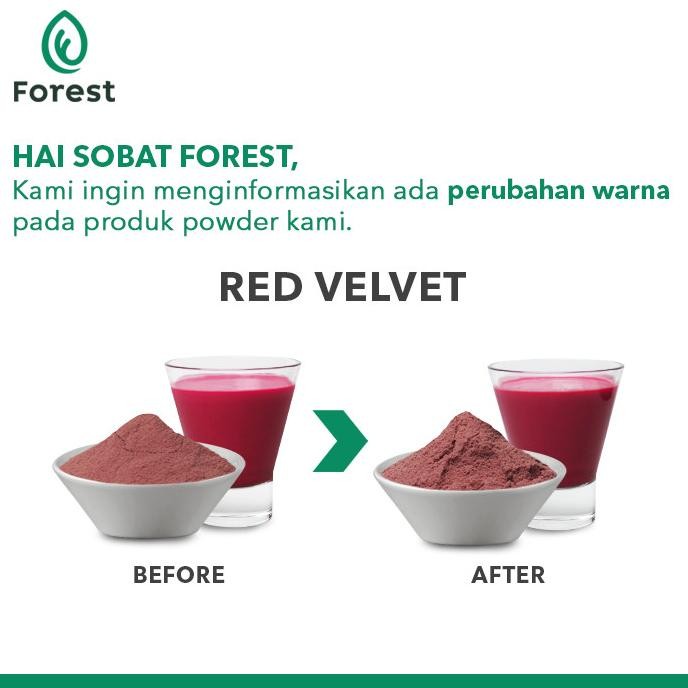 

Spesial Promo/ Bubuk Minuman Red Velvet Powder - Forest Bubble Drink - Minuman [Terlaris/Terbaru/Recommended]