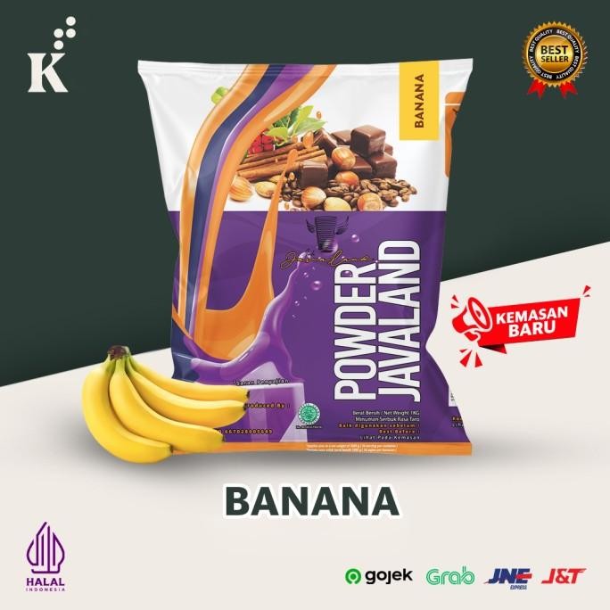 

Spesial Promo/ Bubuk Minuman Bubble Powder Drink Rasa Banana Original Javaland 1Kg [Terlaris/Terbaru/Recommended]