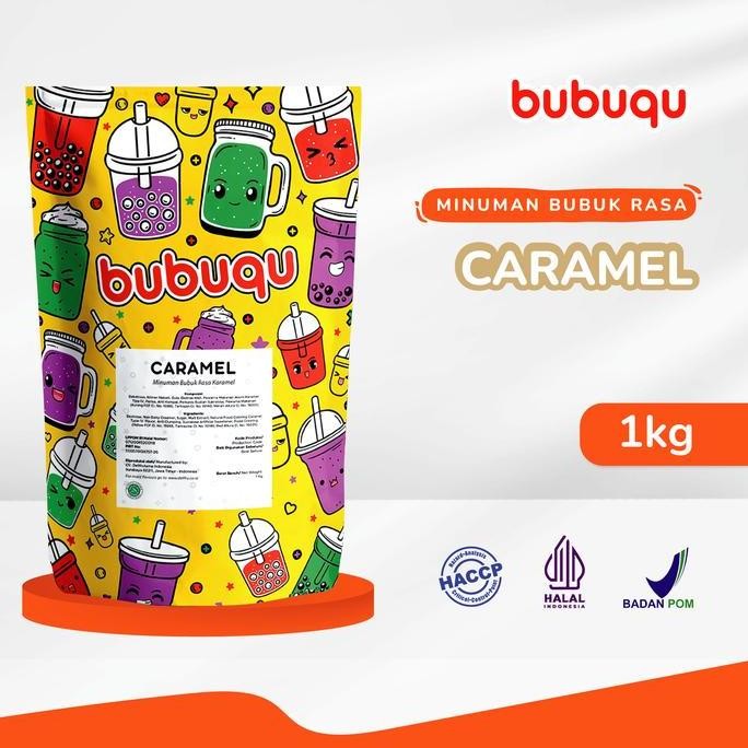

Spesial Promo/ Bubuqu Powder Drink Caramel Latte - Bubuk Minuman Karamel Susu 1 Kg [Terlaris/Terbaru/Recommended]
