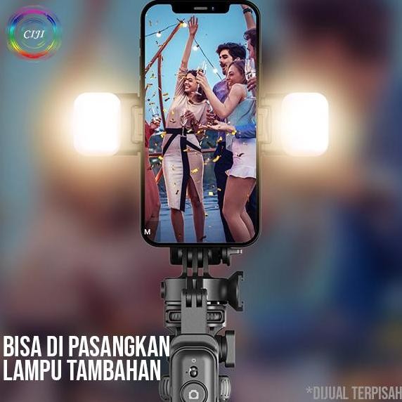 CIJI Tripod Tongsis Gimbal Stabilizer C05 Tripod Stabilizer Camera 360 Derajat Dengan Remote Control