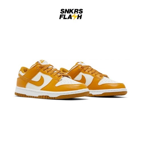 NIKE Dunk Low Next Nature Phantom Gold Sepatu Sneakers Wanita - DN1431001