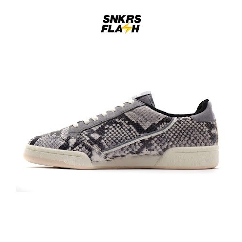 ADIDAS Continental 80 Leather Snake Skin Sepatu Sneakers Pria - EH0169 - Size 41.3