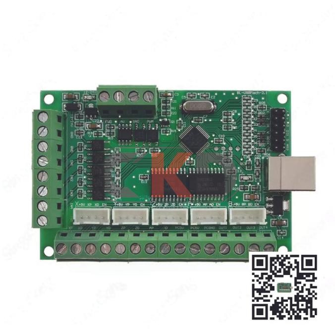 5 Axis Mach3 Usb Cnc Breakout Board Best Seller