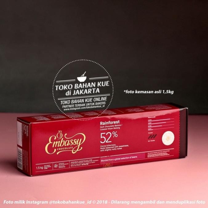 

Sale Chocolate Couverture Batons Coklat Sticks Tulip Eoc 52% Cocoa 100 Gr