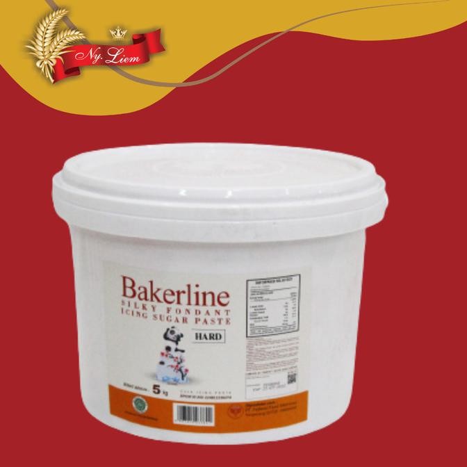 

Murah Bakerline Silky Fondant White - Hard 5 Kg