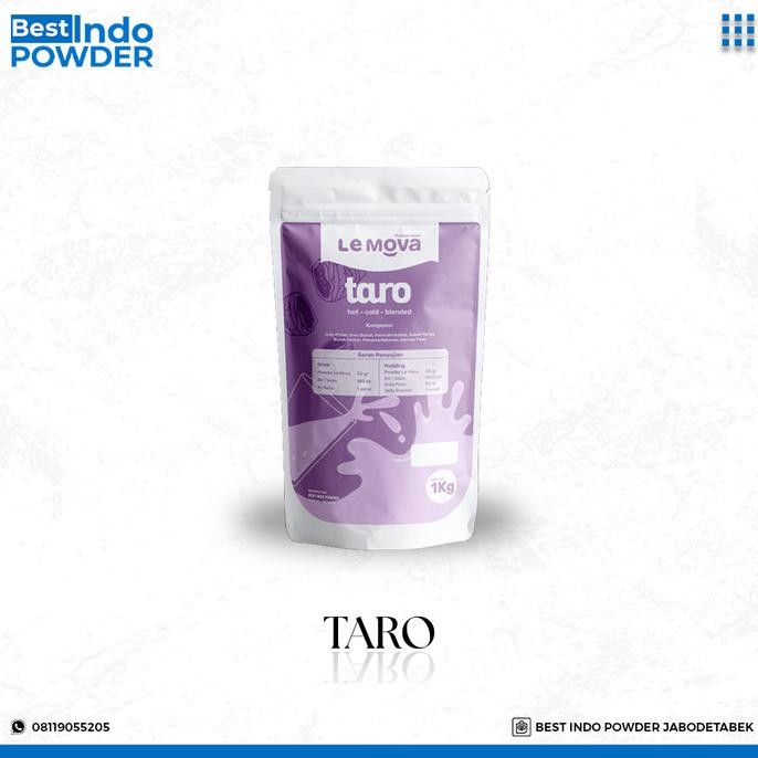 

Sale Bubuk Taro Lemova / Powder Taro / Bubuk Minuman 1Kg