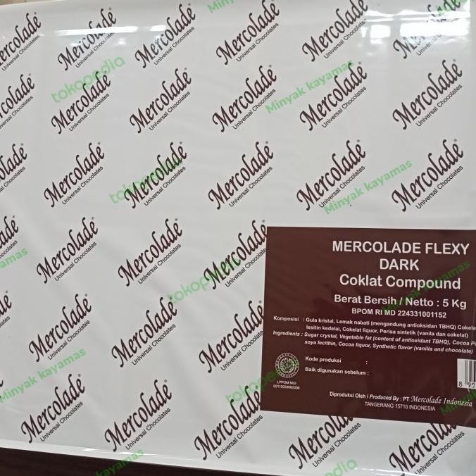 

Grosir Mercolade Flexy Dark Coklat Compound 5Kg