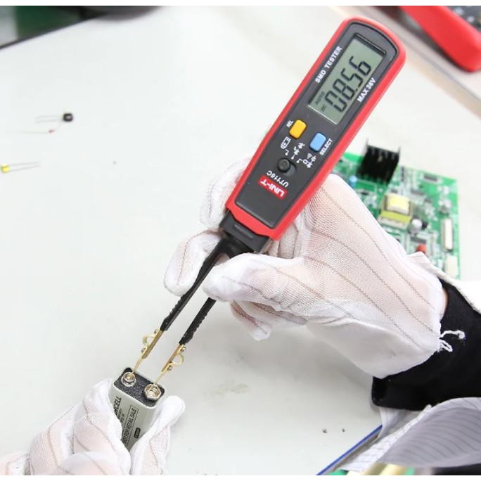 UNI-T SMD Tester Multitester Resistor Capacitance Baterai UT116A/UT116C Kelistrikan