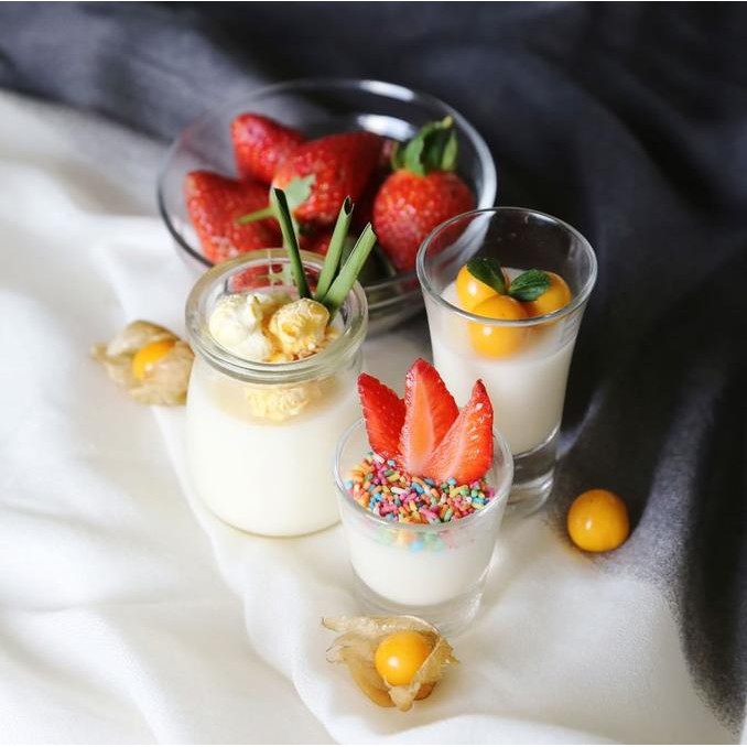 

Sale Omura Dessert Shooter - Panna Cotta (3 Rasa)-Fs