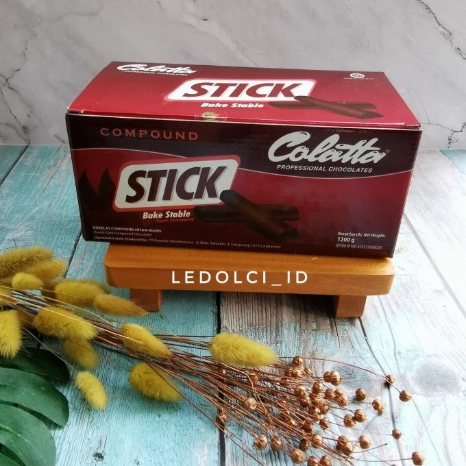

Promo Colatta Bake Stable Chocolate Stick Coklat Stik 1.2 Kg (Bukan Repack)