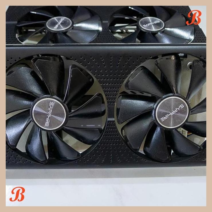 [SRP] Fan kipas Casing vga rx 580 570 480 470 Sapphire Pulse ORIGINAL Langka