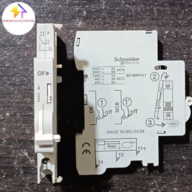 Terjangkau Auxiliary Mcb Schneider Kontak Bantu Mcb Schneider Original