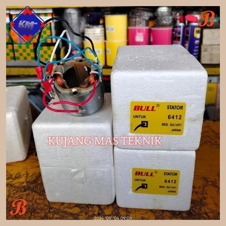 [KMT] BANTALAN STATOR 6412 MESIN BOR MAKITA 10MM RUMAH ANGKER 6412 MAKITA