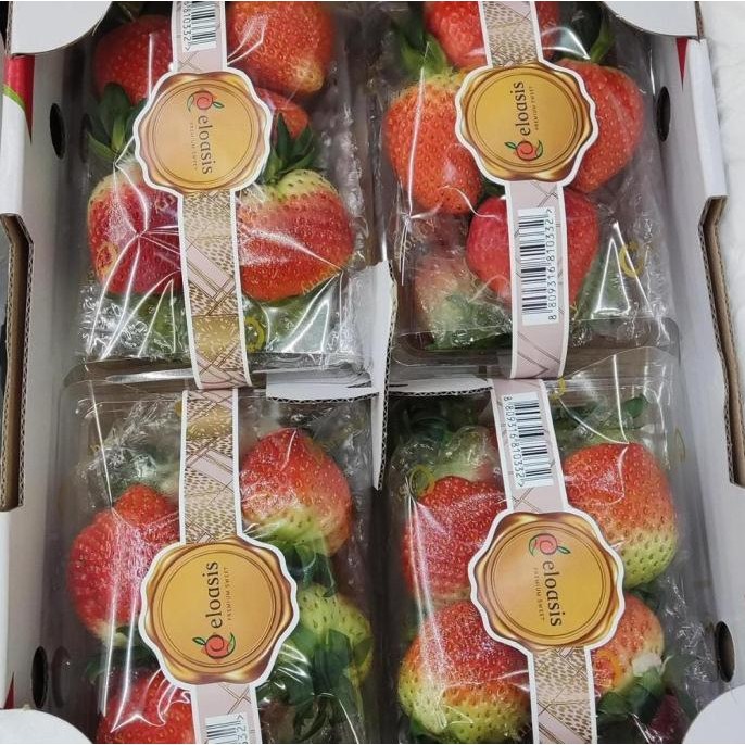 Grosir Strawberry Korea Maehyang - Eloasis Premium Strawbery 330Gr Rasa Manis