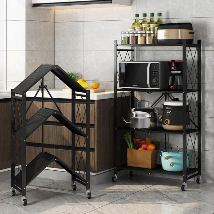 Rak Dapur Rak Lipat Rak Dapur Susun Serbaguna Rak Besi Lipat Rak Sunsun Besi