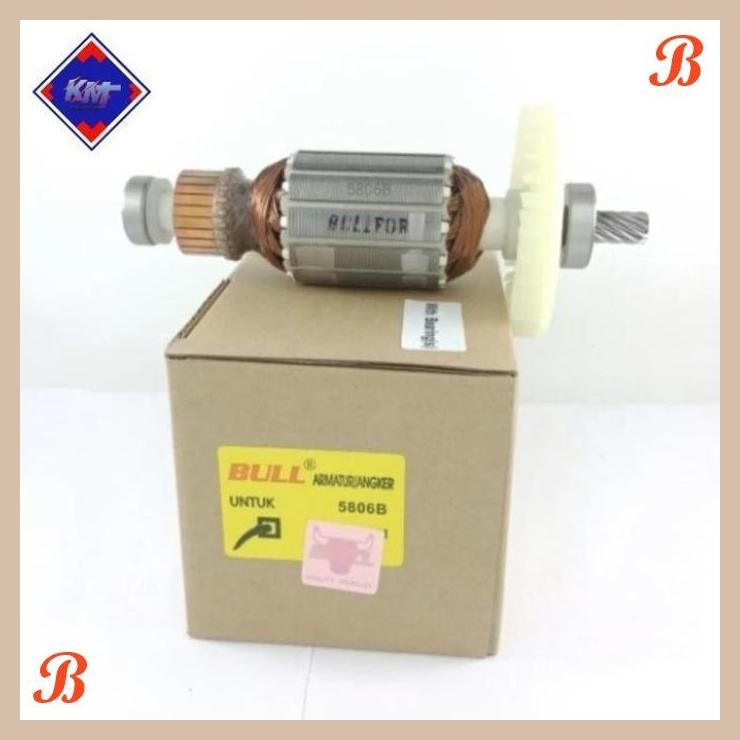 [KMT] ARMATURE ANGKER 5806B FOR MESIN CIRCULAR SAW MAKITA 5806B ROTOR 5806B
