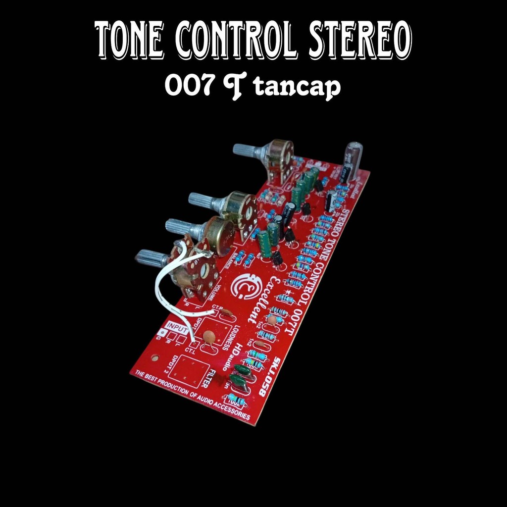 TONE CONTROL 007T STEREO KABEL DAN TONE CONTROL 007T STEREO TANCAP