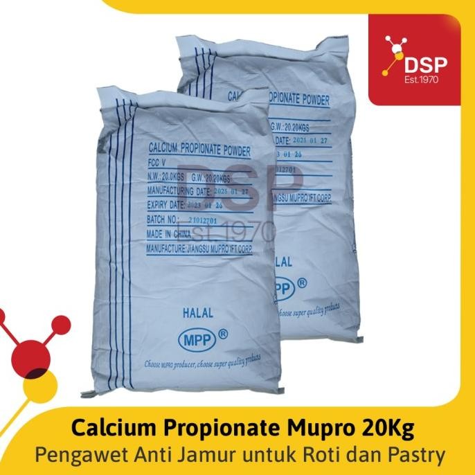 

Sale Calcium Propionate Powder Mupro Ex. Rrt Food Grade Anti Tengik