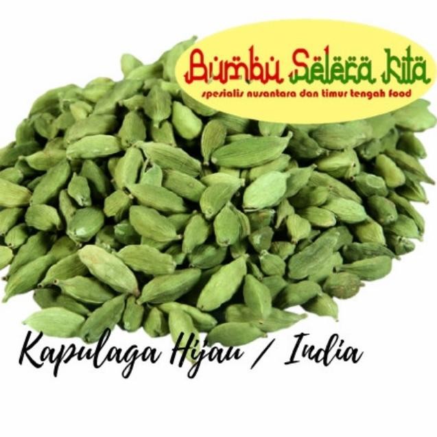 

Grosir Kapulaga Hijau Arab India Premium 100 Gr/ Kapol India Arab/ Cardamom