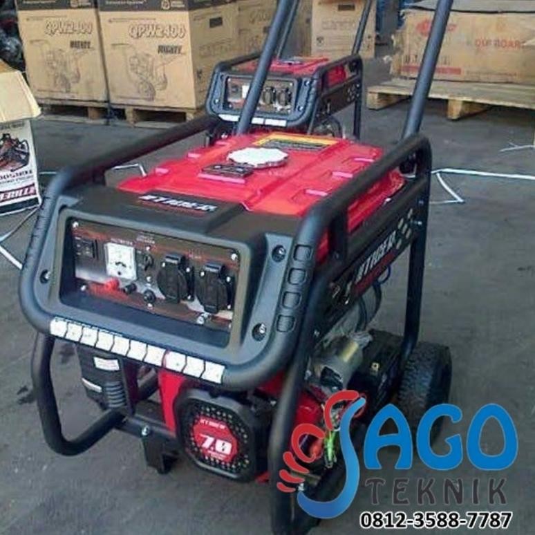 mia genset tiger tgr 5000 - 3000watt genset tiger tgr5000