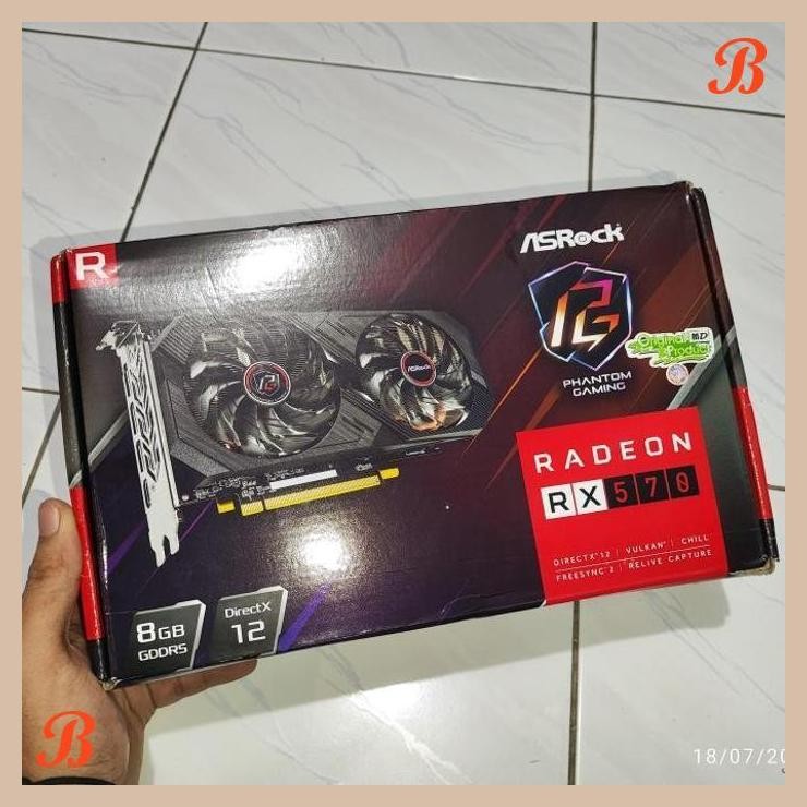 [SRP] Dus box vga Asrock Rx 570 8gb Phantom Gaming ORIGINAL IMEI