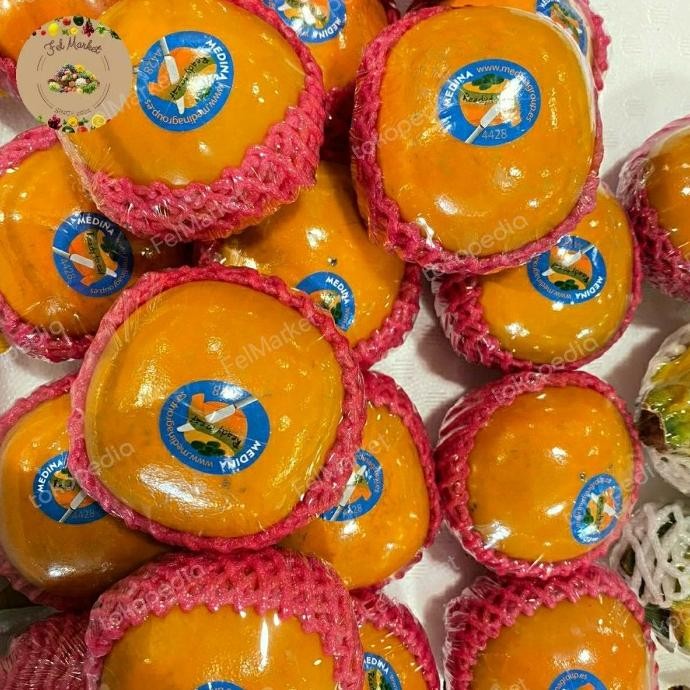 

Sale Buah Persimon Fuyu Fresh Import | Persimmon Import 500 Grm