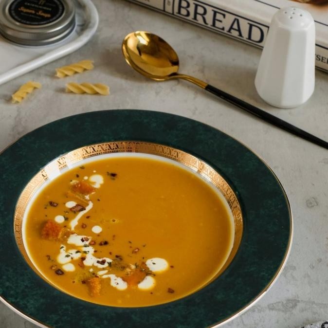 

Sale Cathylicious Roasted Butternut Squash Pumpkin Chicken Super Soup