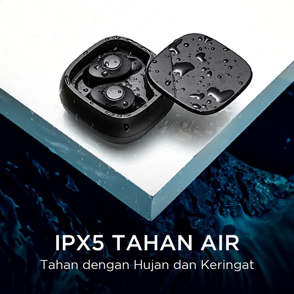 MINISO BLUETOOTH EARPHONE BLUTUT TWS WIRELESS HEADSET AUDIO EARPHONES EARBUDS KEONG FULL BASS HEADPH