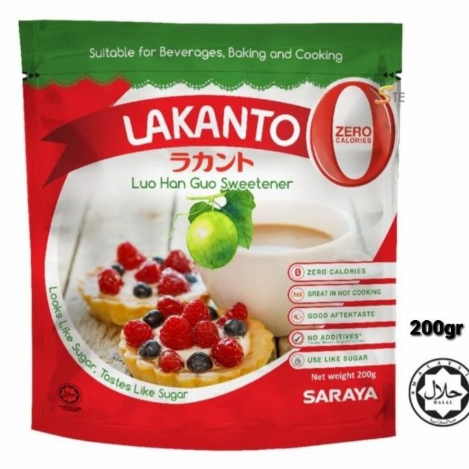

Sale 200Gr Lakanto Monk Fruit Sweetener / Gula Keto/ Gula Diet