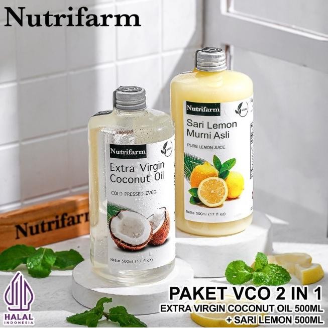 

Promo Paket Extra Virgin Coconut Oil 2 In 1 Asli Murni Organik Premium Quality Vco / Vco Virgin Coconut Oil /Minyak Kelapa Murni