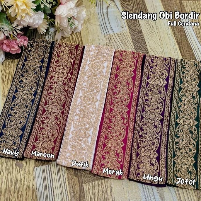 IKAT PINGGANG BALI SELENDANG OBI SONGKET