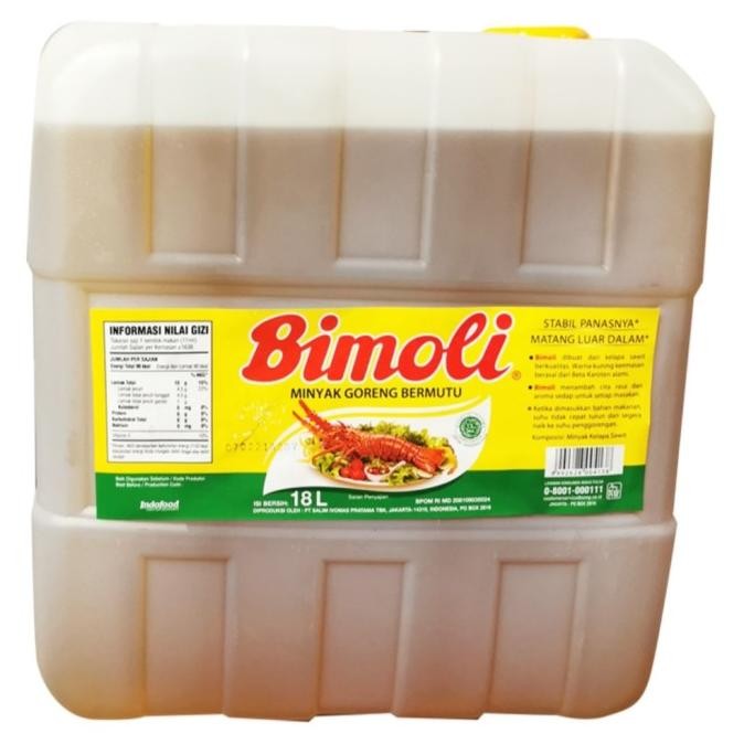 

Grosir Minyak Goreng Bimoli Jerigen 18 Liter