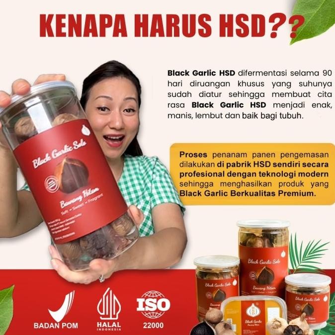 

Sale 4 Botol Black Garlic Solo ( Bawang Hitam Tunggal) 500 Gr