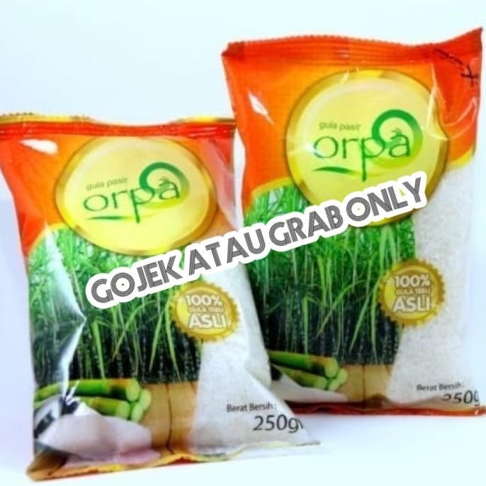 

Grosir Gula Pasir Kemasan 250 Gram Merk Orpa
