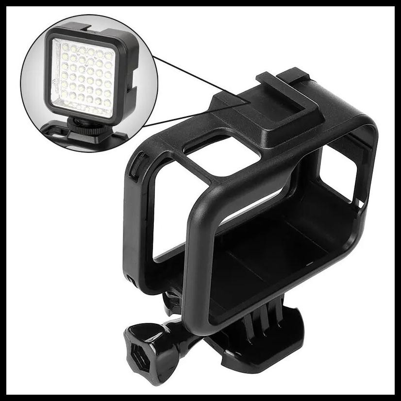 FRAME CASE FOR GOPRO HERO 8 MOUNT HOUSING SHELL HERO8 ACTION CAMERA AKSESORIS BORDER PROTECTOR COVER