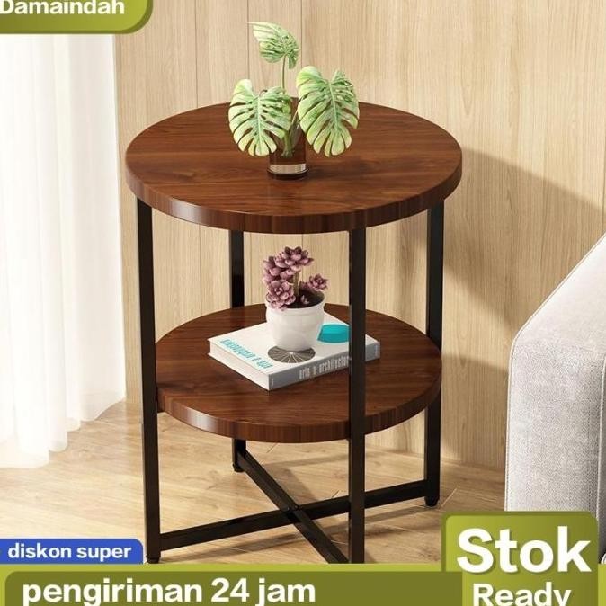 Meja Kecil / Coffe Table / Meja Sudut / Meja Kopi / Meja Bulat / Minimalis