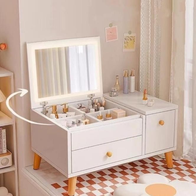 Meja Rias Minimalis Meja Rias Lampu LED