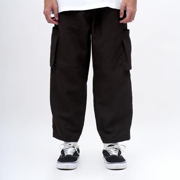 Murah Roughneck Ap019 Brown Off Day Ankle Pants Casual Nyaman