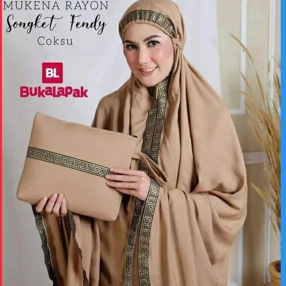 MUKENA MUSLIMAH WANITA SYARI DEWASA ADEM ORIGINAL PROMO SALE DISKON MUKENAH RAYON SONGKET CEWEK MUSL