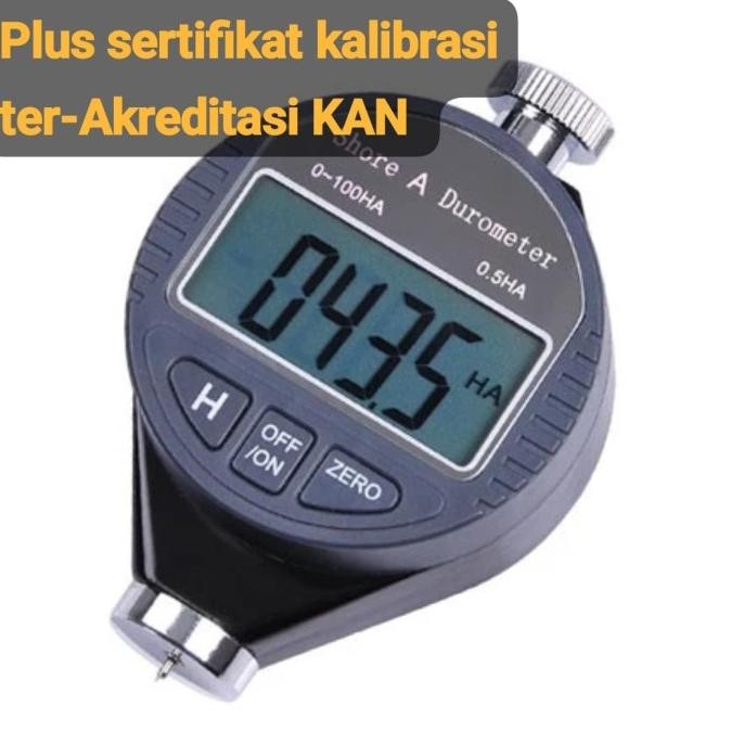 Durometer Shore A - Hardness Tester - Ukur Kekerasan Material Plus Sertifikat Kalibrasi Kan
