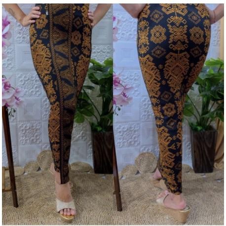 KAMEN JADI MOSCREF MOTIF SONGKET / KAMEN BALI / KAMEN MOSCREF SONGKET