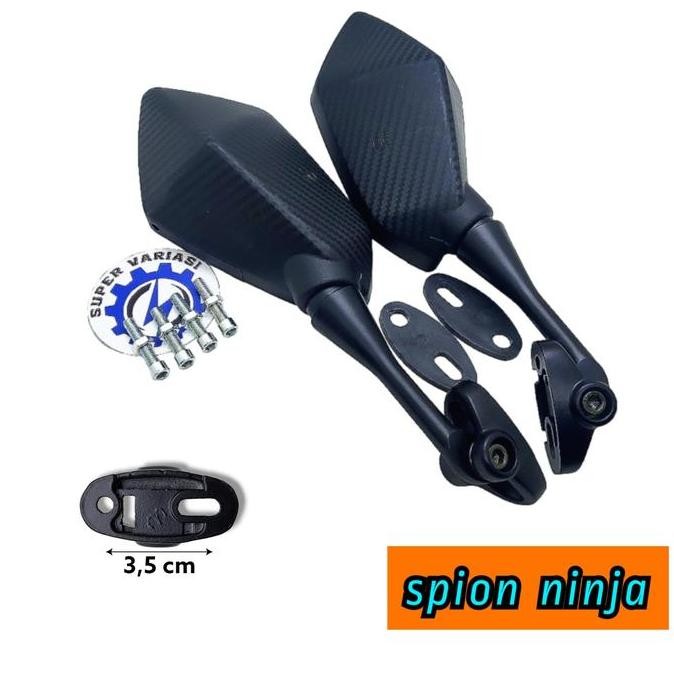 Part Spion Carbon Ninja 250 - Cbr150 - Cbr Facelift - Cbr K45 - R25 V2 - Nmax - Pcx