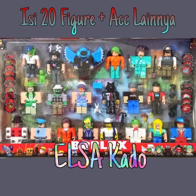 Promo Mainan Roblox Set 20 Figure Pack From The Vault Collection