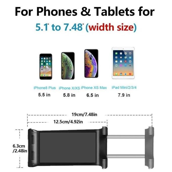 STAND HOLDER HP TABLETT UNIVERSAL PHONE HOLDER MEJA DINDING BRACKET